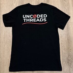 UNCØDED THREADS (Limited Edition) Essentials Ø Tee Embroidered